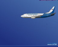 Boeing 737-500 EI-CDD. Авиакомпания ПУЛКОВО (PULKOVO) WALLPAPER 1280X1024 CLICK TO GET FULL SIZE and "save image as"